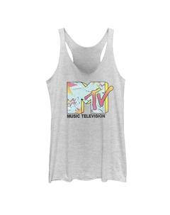 Полая абстрактная майка с логотипом MTV для юниоров Licensed character