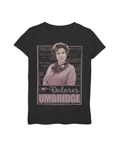 Футболка с изображением портрета и портрета «Гарри Поттер» для девочек 7–16 лет «Долорес Амбридж» Harry potter