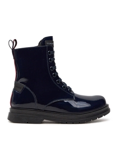 Ботильоны, темно-синий Tommy hilfiger