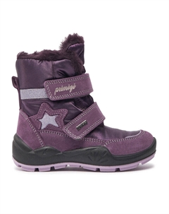 Зимние ботинки, фиолетовый Primigi