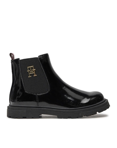 Ботильоны, черный Tommy hilfiger