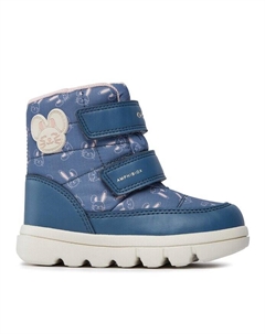 Зимние ботинки B Willaboom Girl B A B365AC 000MN C4005 S, синий Geox