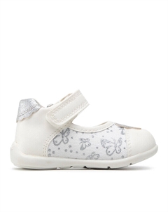 Полуботинки, белый Geox