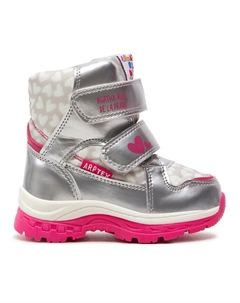 Зимние ботинки 241990-B M, серебряный Agatha ruiz de la prada