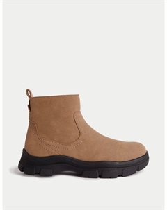 Ботинки Chelsea Freshfeet для детей, коричневый Marks & spencer