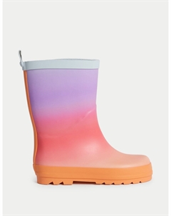 Детские резиновые сапоги Ombre, розовый Marks & spencer