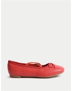 Детские балетки, красный Marks & spencer