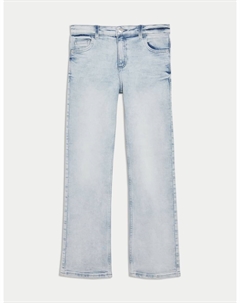 Расклешенные джинсы Regular Fit Denim, цвет Light denim Marks & spencer