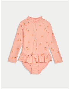 Купальник с принтом Апельсины, цвет Orange mix Marks & spencer