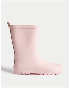 Детские резиновые сапоги, светло-розовый Marks & spencer