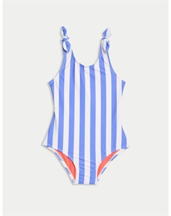 Полосатый купальник, синий Marks & spencer