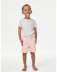 Полосатые шорты для плавания, красный Marks & spencer