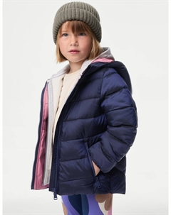 Легкая стеганая куртка, темно-синий Marks & spencer