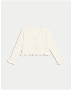 Кардиган в рубчик, слоновая кость Marks & spencer