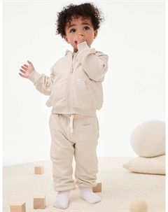 Джоггеры из чистого хлопка, цвет Calico Marks & spencer