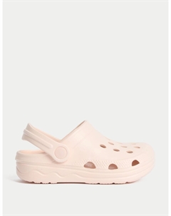 Детские сабо, бледно-розовый Marks & spencer