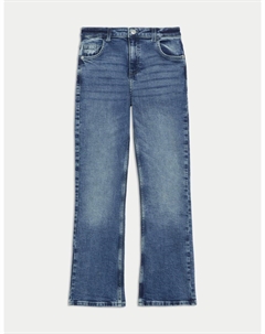 Расклешенные джинсы Regular Fit Denim, цвет Denim Marks & spencer