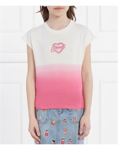 Футболка детская с градиентом, белый Guess
