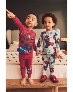 Комплект из 2 мягких пижам, синий Next