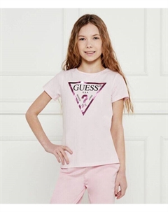 Футболка детская Regular Fit, розовый / фиолетовый Guess