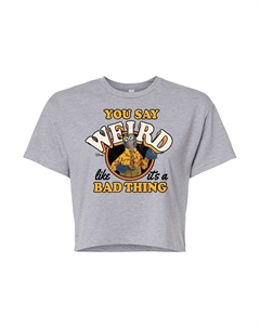 Укороченная футболка Disney The Muppets Juniors A Bad Thing, серый Licensed character