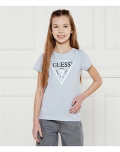 Футболка Regular Fit, голубой Guess