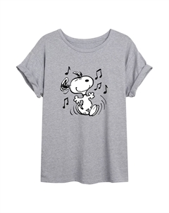 Детская большая футболка Peanuts Snoopy, серый Licensed character