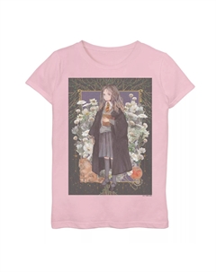 Футболка с рисунком Гарри Поттера и Гермионы Грейнджер для девочек 7–16 лет Harry potter