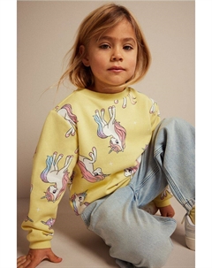 Толстовка с принтом, желтый H&m