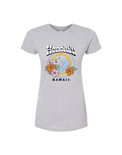 Детская футболка с графическим рисунком Hawaii, серый Licensed character