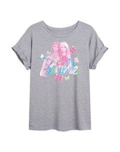 Струящаяся футболка Barbie Tie Dye для юниоров, серый Licensed character