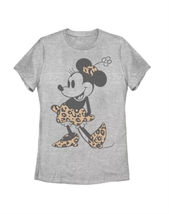 Футболка с леопардовым принтом Disney's Disney's Minnie Mouse для юниоров Licensed character