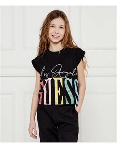 Футболка Regular Fit, черный Guess