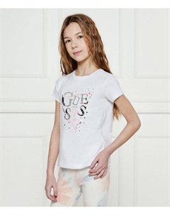Футболка детская Regular Fit, белый Guess