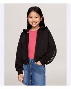 Толстовка Essential Regular Fit, черный Tommy hilfiger