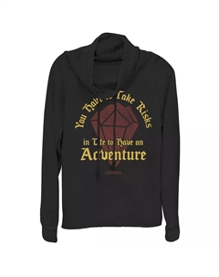 Пуловер с капюшоном и воротником-хомутом Disney/Pixar «Вперед, юниоры» «Вам придется рисковать в жизни» Licensed character