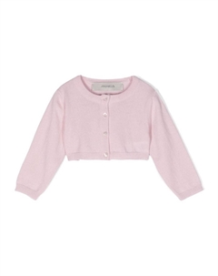 Укороченный кашемировый кардиган, розовый Simonetta