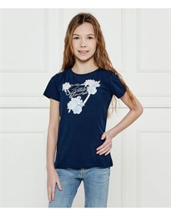 Футболка детская с принтом, синий Guess