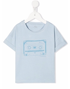 Футболка с графичным принтом, синий Knot