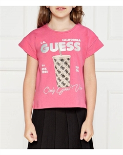 Футболка Regular Fit, розовый Guess