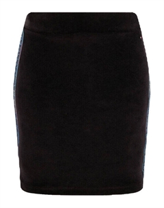 Юбка трикотажная облегающая, черный Tommy hilfiger