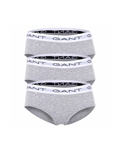Хипстерское бикини, 3 пары, серый Gant