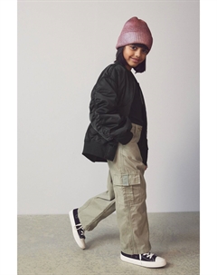 Атласный бомбер, черный Next