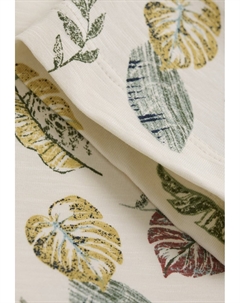 Футболка с принтом AOP, цвет eggnog Minymo®