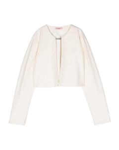 Укороченная куртка из искусственной кожи, белый Liu jo kids