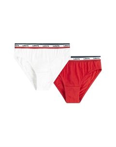 Трусики из хлопка с эластичным логотипом, красный Levi's®