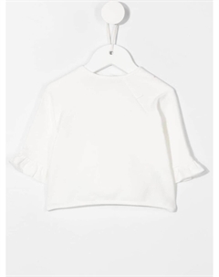 Кардиган с оборками, белый La stupenderia