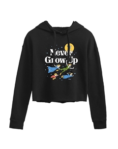 Укороченное худи Disney's Peter Pan Juniors Never Grow Up Licensed character
