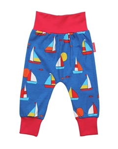 Тканевые брюки mit Segelboot Print, синий Toby tiger