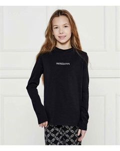 Водолазка детская с длинными рукавами, черный Patrizia pepe